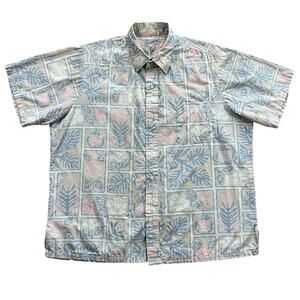 Vintage Ross Sutherland Mens Hawaiian Aloha Honolulu Shirt Size XL